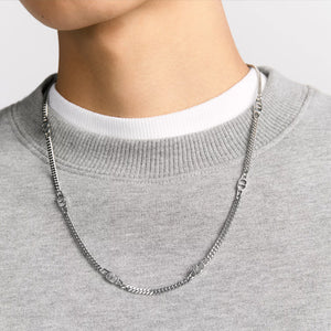 디올 CD 아이콘 슬림 체인 링크 목걸이 2color