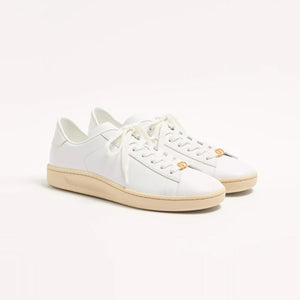 발렌티노 로이코 나파 카프스킨 스니커즈 화이트