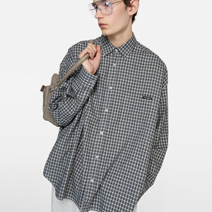 [국내배송] 아크네스튜디오 체크 코튼 플란넬 셔츠