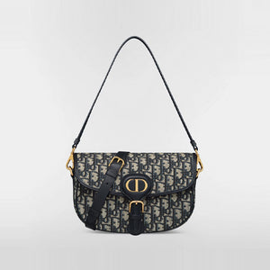 디올 오블리크 자카드 바비 멀티캐리 백