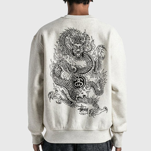 [국내배송] 스투시 드래곤 크루넥 스웨트셔츠 2color