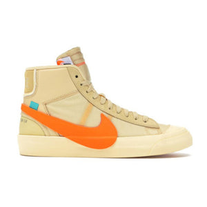 나이키 X 오프화이트 블레이져 미드 올 할로우스 이브 바닐라 (산다라박 착용)