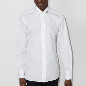 [국내배송] 디올 아뜰리에 로고 테일러링 셔츠 화이트