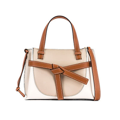 로에베 미니 게이트 탑핸들백 라이트오트