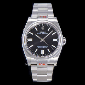 [EW공장] 로렉스 오이스터 Perpetual 칼리버 블랙다이얼 36mm