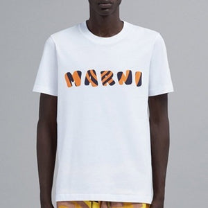 [국내배송] 마르니 로고 프린트 클래식 반팔티 2color