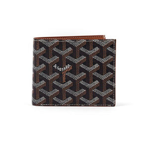 고야드 빅투와르 반지갑 블랙/브라운