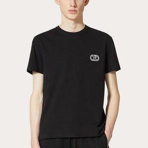 [국내배송] 발렌티노 시그니처 V 로고 반팔티 2color