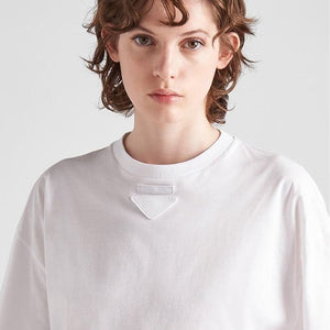 [국내배송] 프라다 삼각 로고 저지 반팔티 2color