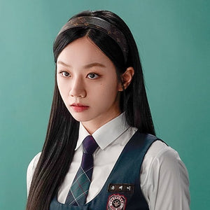 루이비통 LV 모노그램 헤어밴드 브라운 (혜리 착용)