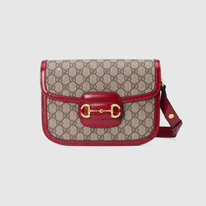 구찌 1955 홀스빗 숄더백 GG수프림 레드 (손담비,윤아 착용)
