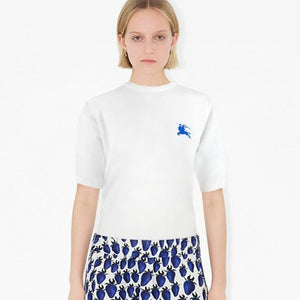 [국내배송] 버버리 기마상 로고 여성 니트 반팔 3color