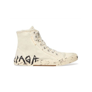 발렌시아가 파리 하이탑 그래비티 스니커즈 화이트