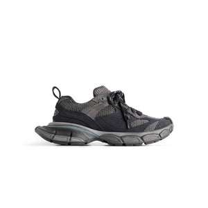 발렌시아가 3XL 스웨이드 메시 스니커즈 블랙