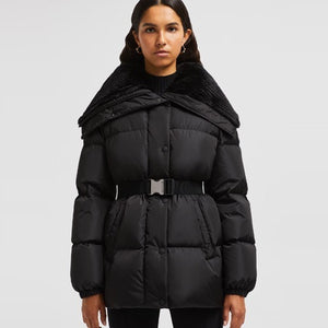 몽클레어 브라시저 쇼트 다운 재킷 블랙