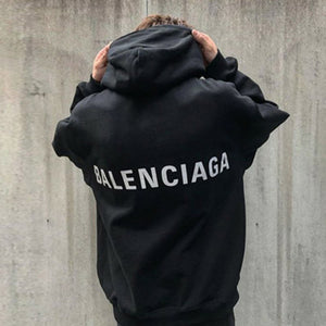 [국내배송/당일출고] 발렌시아가 백로고 네임 후드티