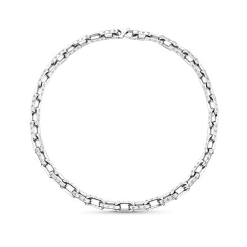 루이비통 X 버질아블로 모노그램 실버 체인 목걸이