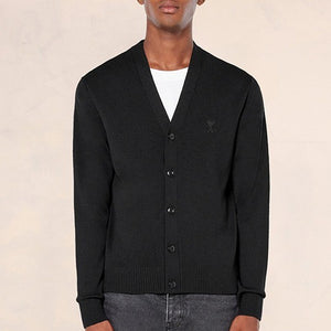 [국내배송] 아미 톤온톤 체인 스티치 가디건 남성용 4color