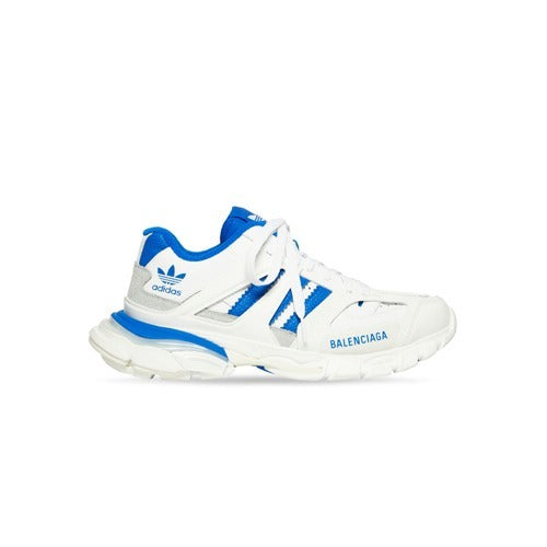 발렌시아가 X 아디다스 트랙 포럼 스니커즈 화이트/블루