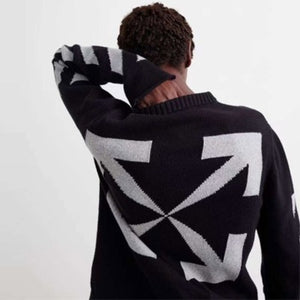 [국내배송] 오프화이트 디아그 애로우 니트 스웨터 3color