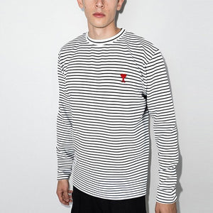 [국내배송] 아미 드 꾀흐 스트라이프 롱슬리브 2color