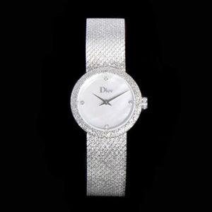 [88866F공장] 디올 La D de dior Satine 화이트판 25mm