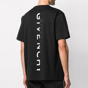 [국내배송] 지방시 리플렉티브 백로고 반팔티 블랙 - 재입고 -