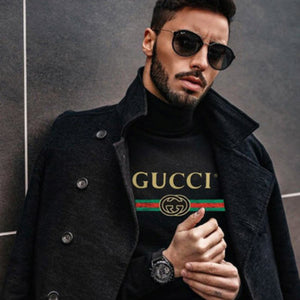 [국내배송/당일출고] 구찌 페이크 로고 터틀넥 니트