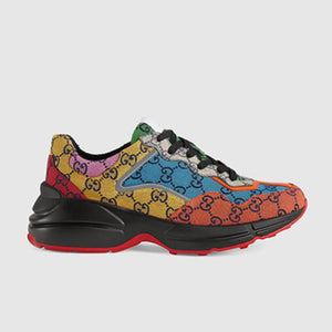 구찌 GG 멀티컬러 라이톤 스니커즈 블랙