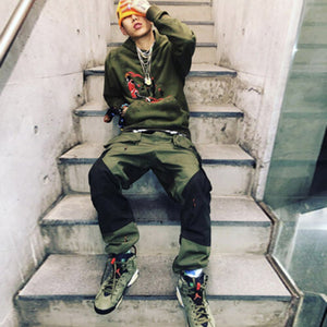 나이키 X 트래비스 스캇 에어 조던 6 올리브 (박서준,박재범,더콰이엇 착용)