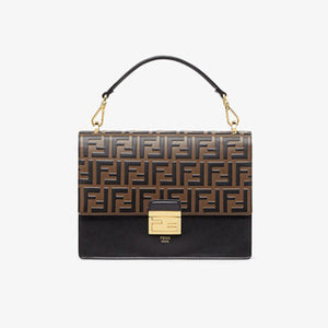 펜디 FF 로고 캔유 탑핸들 숄더백