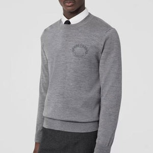 [국내배송] 버버리 엠브로이더리 오크 리프 크레스트 울 니트 2color