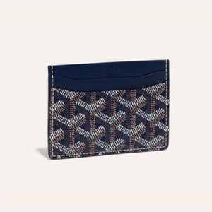 고야드 생쉴피스 카드지갑 네이비