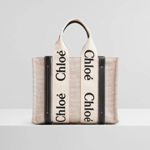 끌로에 우디 토트백 S/M/L 풀 블루