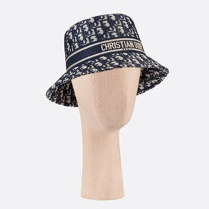 [국내배송] 디올 디 오블리크 버킷햇 네이비 블루 - 재입고 -