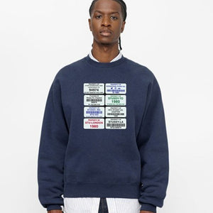 [국내배송] 스투시 코드 크루 맨투맨 3color