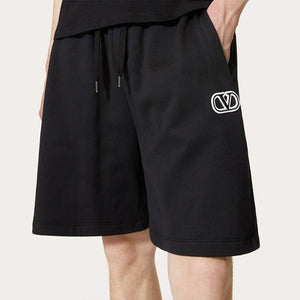 [국내배송] 발렌티노 시그니처 V 로고 하프팬츠 2color