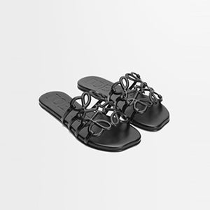 로에베 페탈 아나그램 슬라이드 블랙