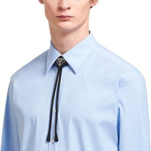 프라다 볼로 타이 블랙 (쌈디,지코,유노윤호 착용) - 재입고 -