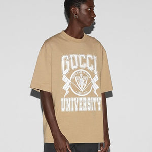 [국내배송] 구찌 유니버시티 프린트 반팔티 2color