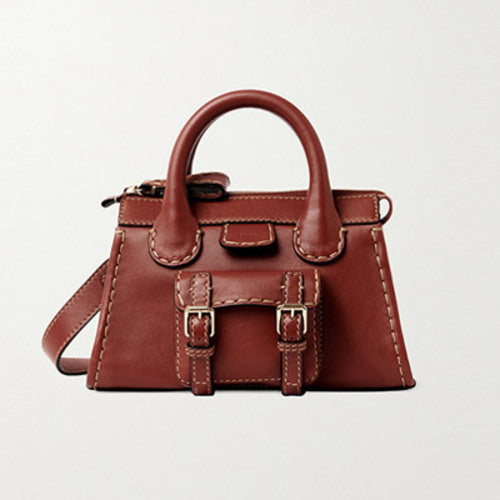 끌로에 이디스 토트백 미니 세피아 브라운